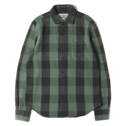 20AW バッファローチェック ヘビー フランネルシャツ