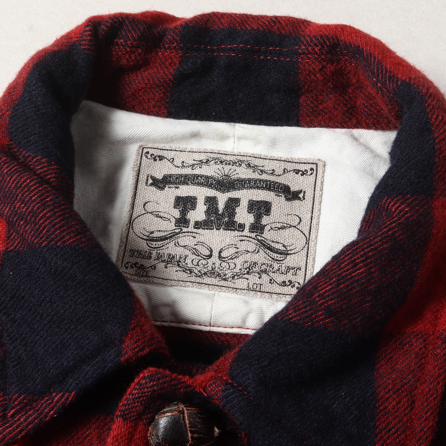 コットン/ウール バッファローチェック シャツジャケット(COTTON WOOL BUFFALO CHECK SHIRTS)