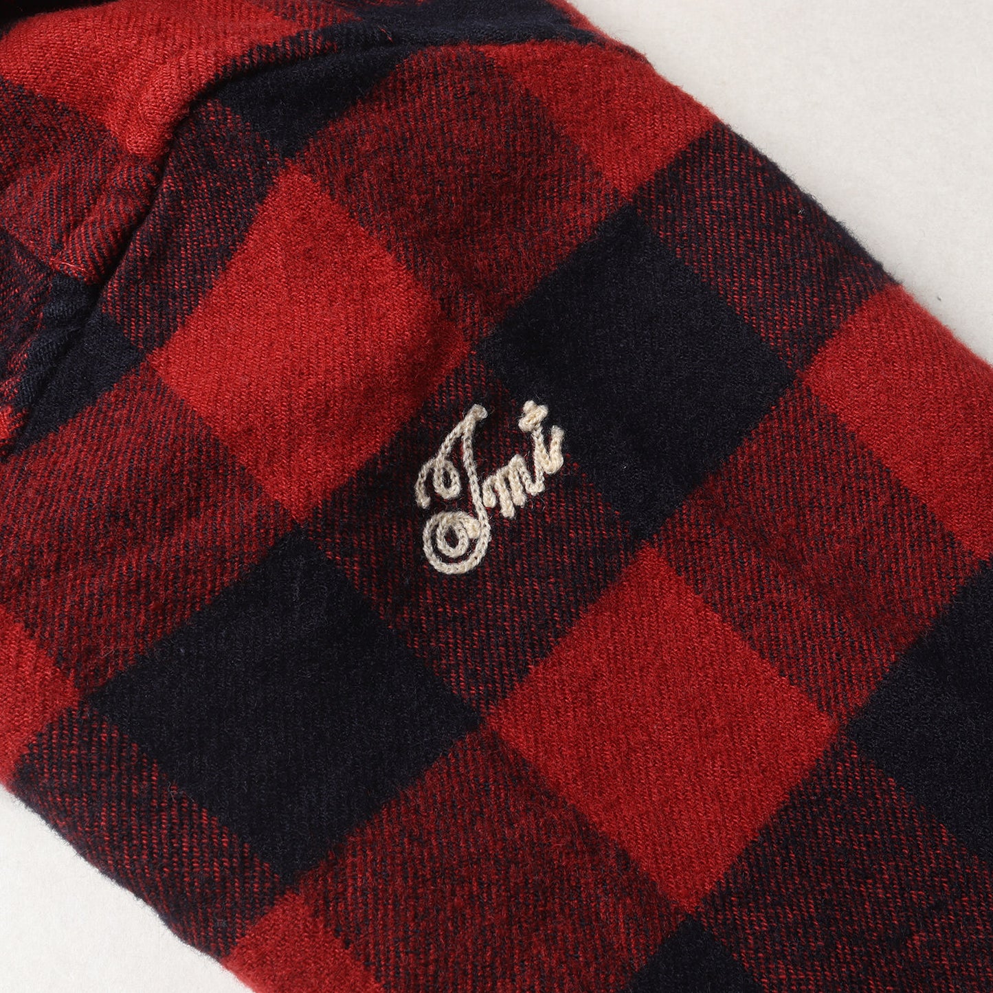 コットン/ウール バッファローチェック シャツジャケット(COTTON WOOL BUFFALO CHECK SHIRTS)