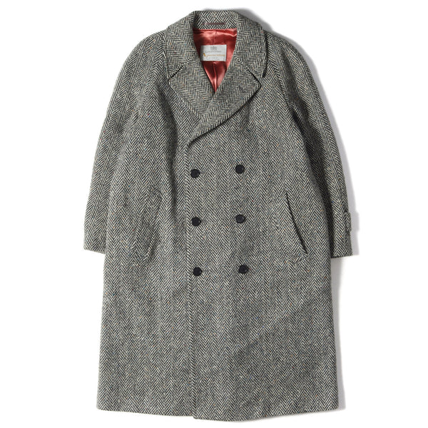 Aquascutum (アクアスキュータム) 70s ヘリンボーン ツイード ダブル