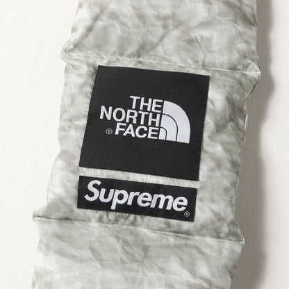 19AW ×THE NORTH FACE ペーパープリント柄 ダウンスカーフ / マフラー(Paper Print 700-Fill Down Scarf)