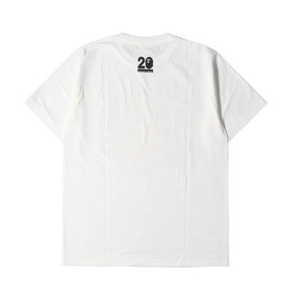 NOWHERE 20周年記念 ×mastermind JAPAN 猿迷彩 ナンバリングロゴ Tシャツ