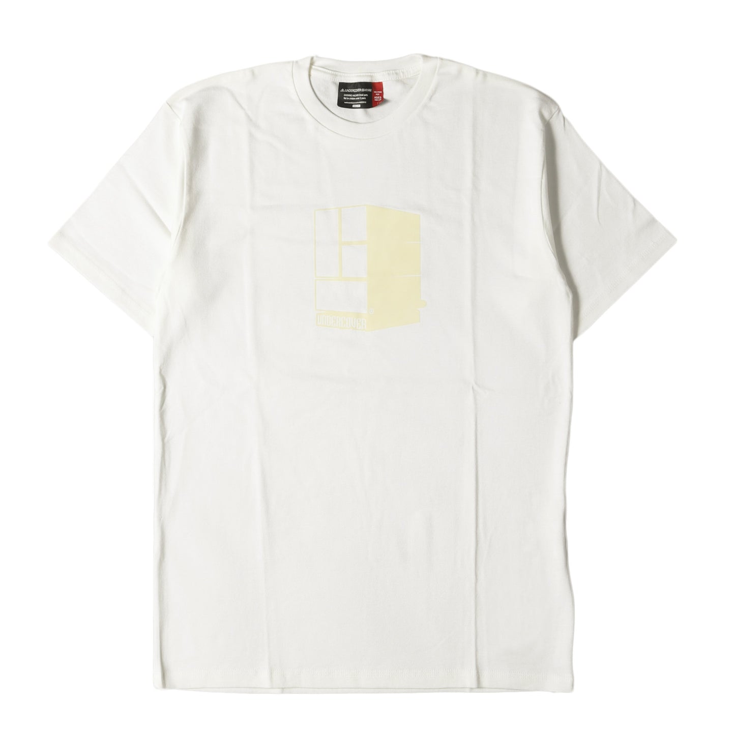 00s MELTING POT期 フロッキープリント Uロゴ Tシャツ(デッドストック)