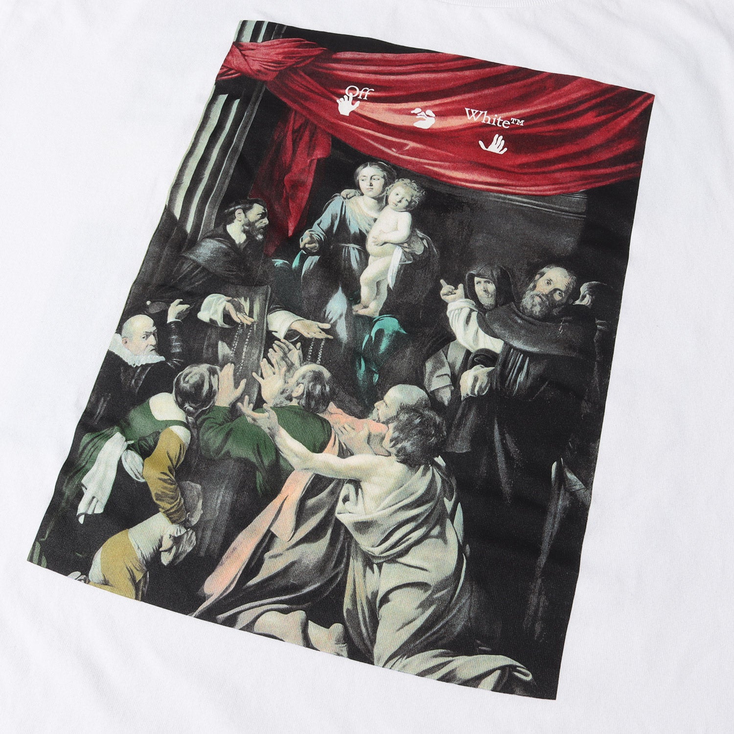 OFF-WHITE (オフホワイト) 20AW 絵画グラフィック オーバーサイズ Tシャツ(CARAVAGGIO S/S OVERSIZED TEE)  – ブランド古着の通販・買取 | BEEGLE by Boo-Bee