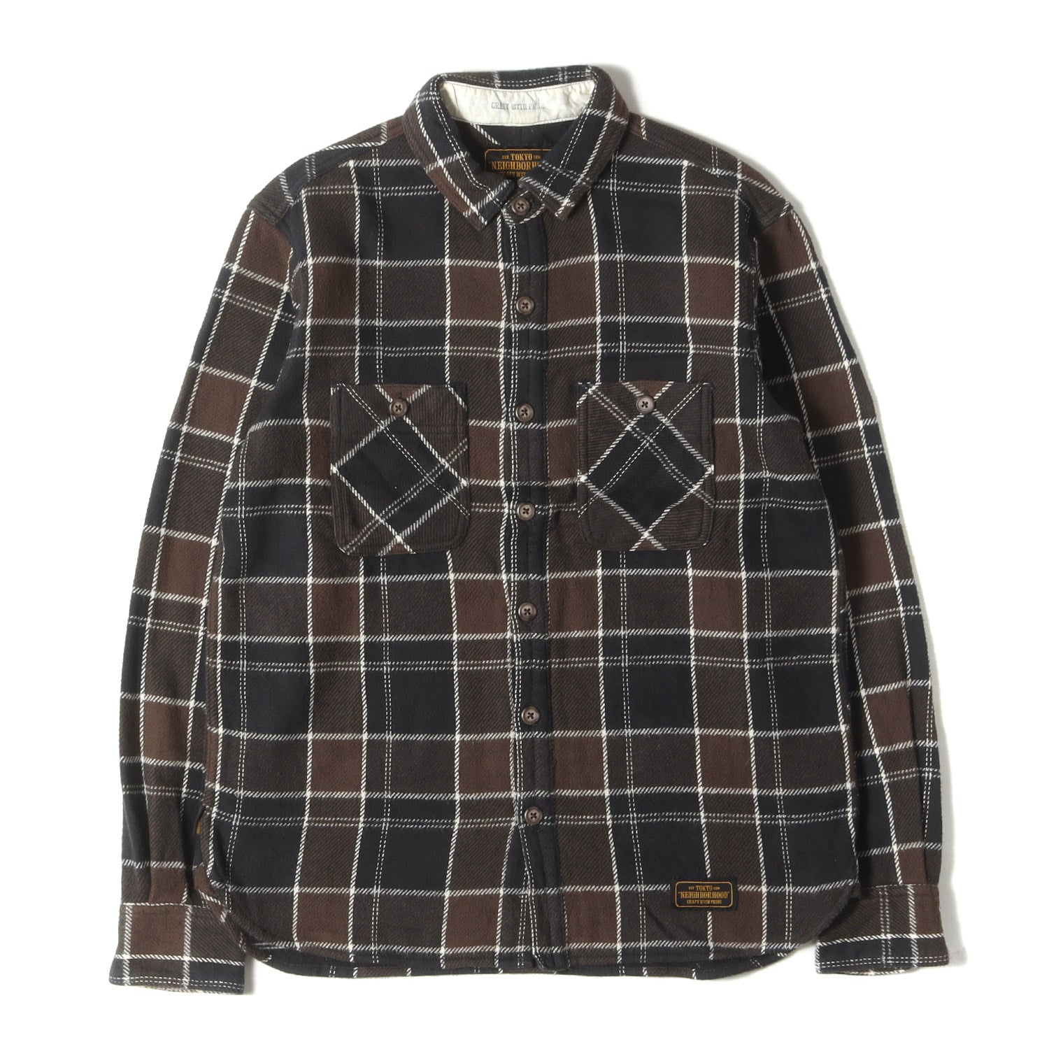 NEIGHBORHOOD (ネイバーフッド) ヘビー チェック フランネルシャツ(LUMBERS / C-SHIRT . LS) -  ブランド古着の通販・買取 | BEEGLE by Boo-Bee