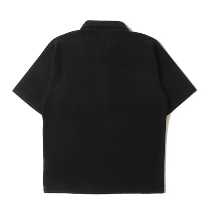 チェーン刺繍ロゴ パイル ポロシャツ(T-PILE POLO)