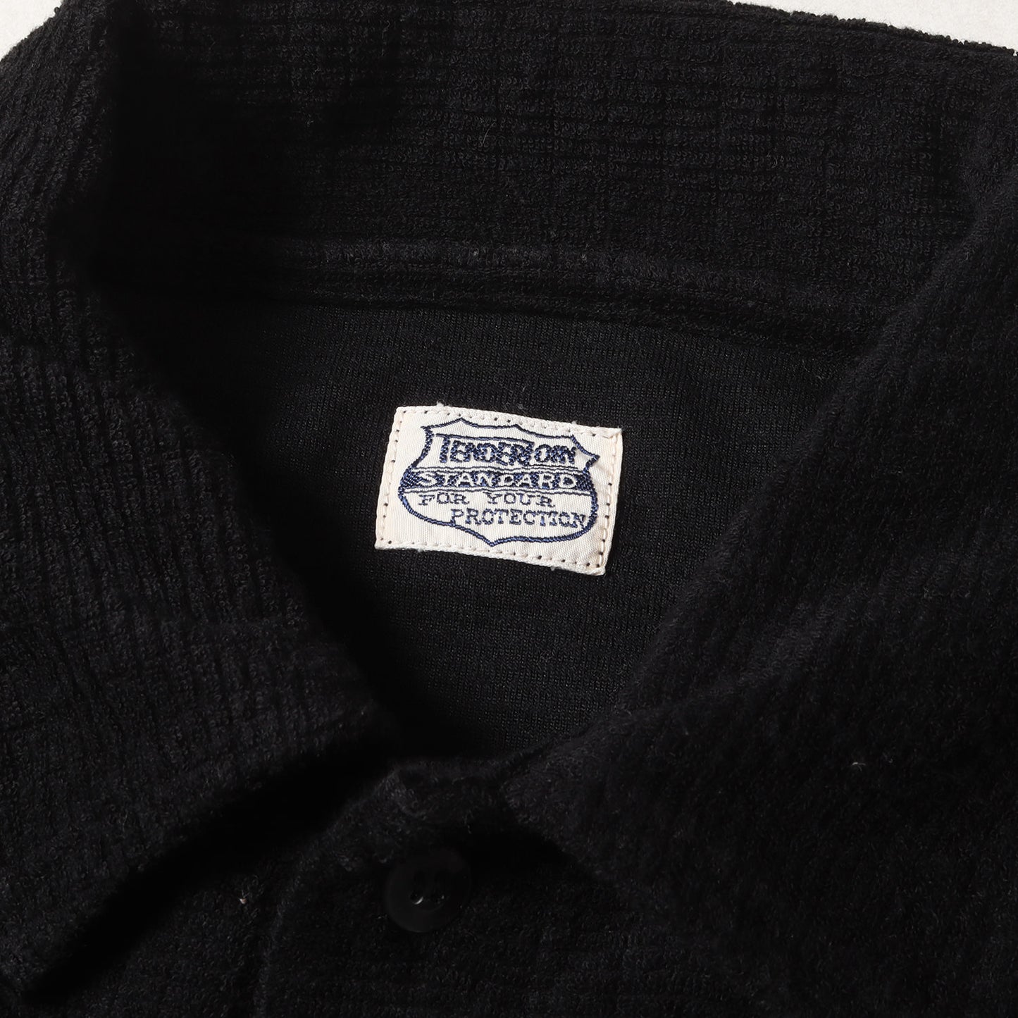 チェーン刺繍ロゴ パイル ポロシャツ(T-PILE POLO)
