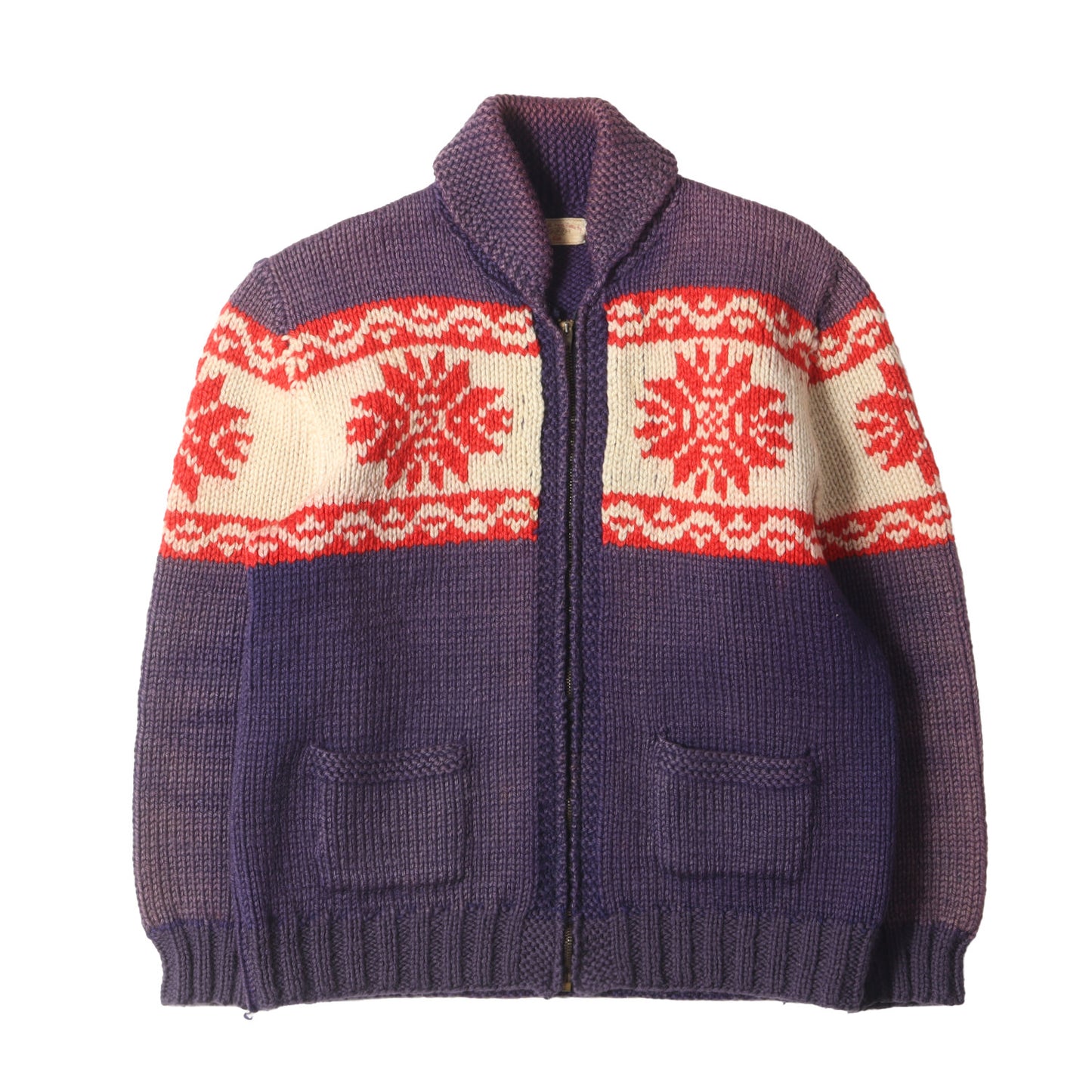 U.S.VINTAGE (U.S. ヴィンテージ) 40～50s ノルディック柄 カウチン  