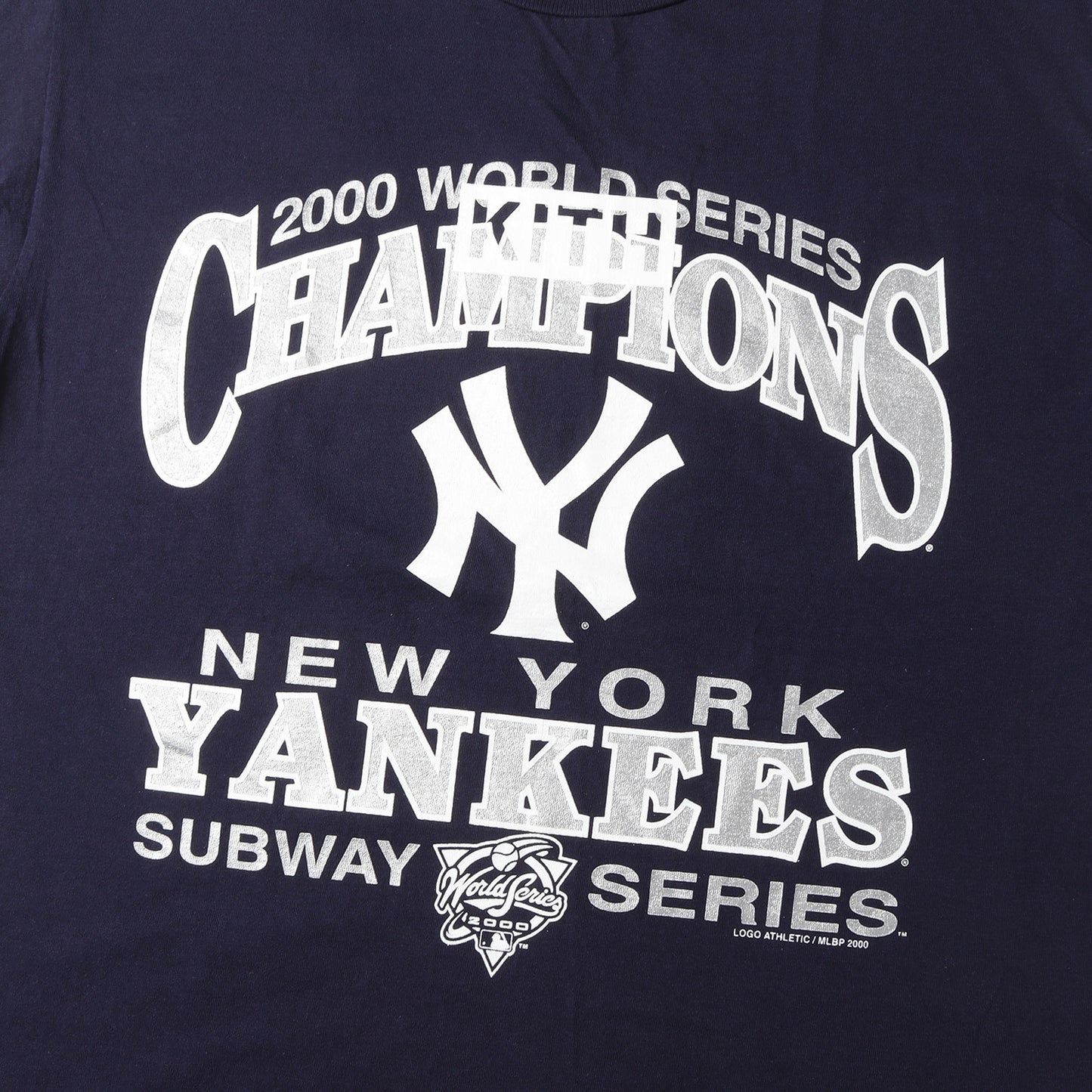 KITH TOKYO限定 古着リメイク ニューヨーク・ヤンキース BOXロゴ Tシャツ