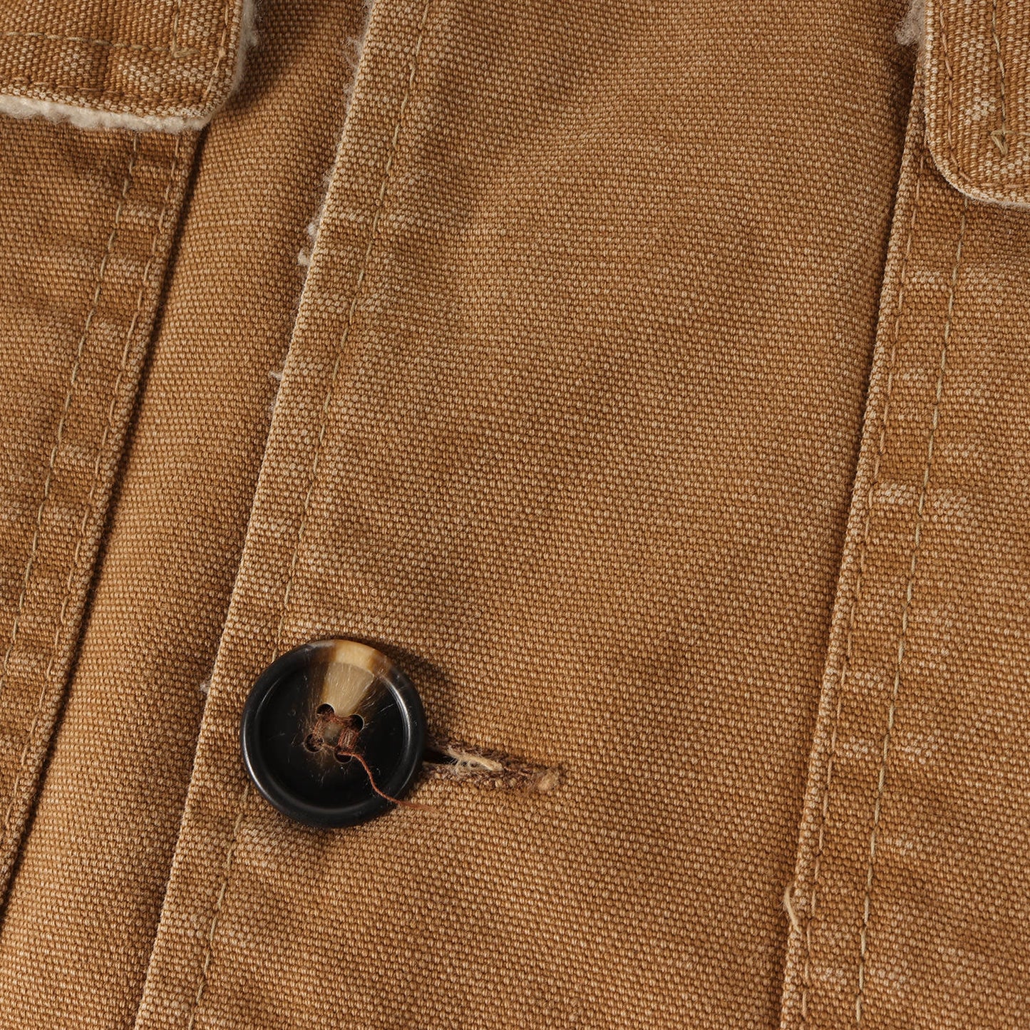 Carhartt (カーハート) 70s プリントタグ 裏ボア ブラウンダック 