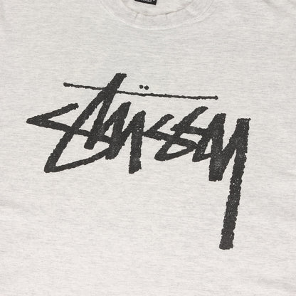 STUSSY (ステューシー) 80s OLD STUSSY 黒タグ ストックロゴ Tシャツ 