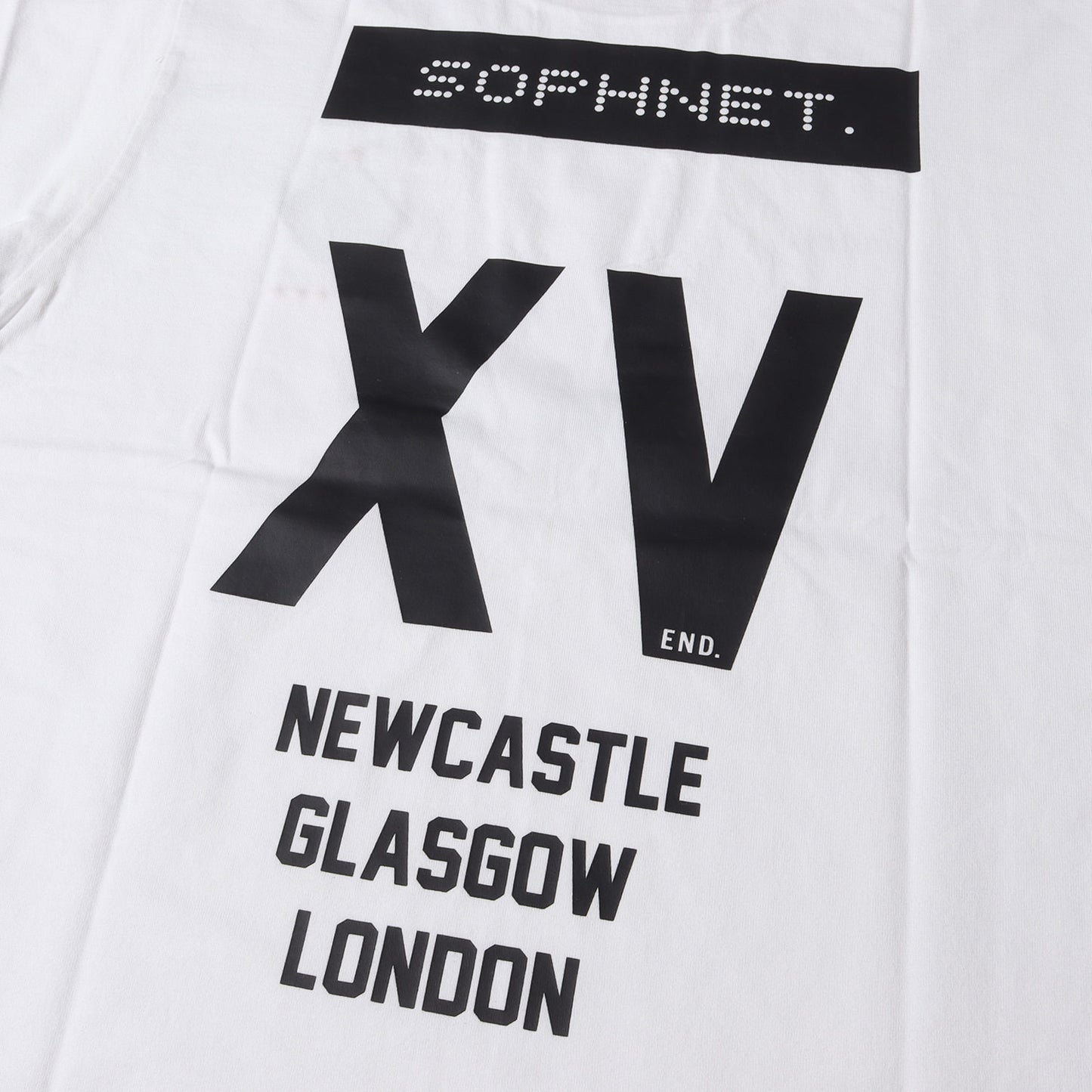 20AW ×END. 15周年記念 ロゴプリント Tシャツ(15 YEAR SUPPORTER TEE)