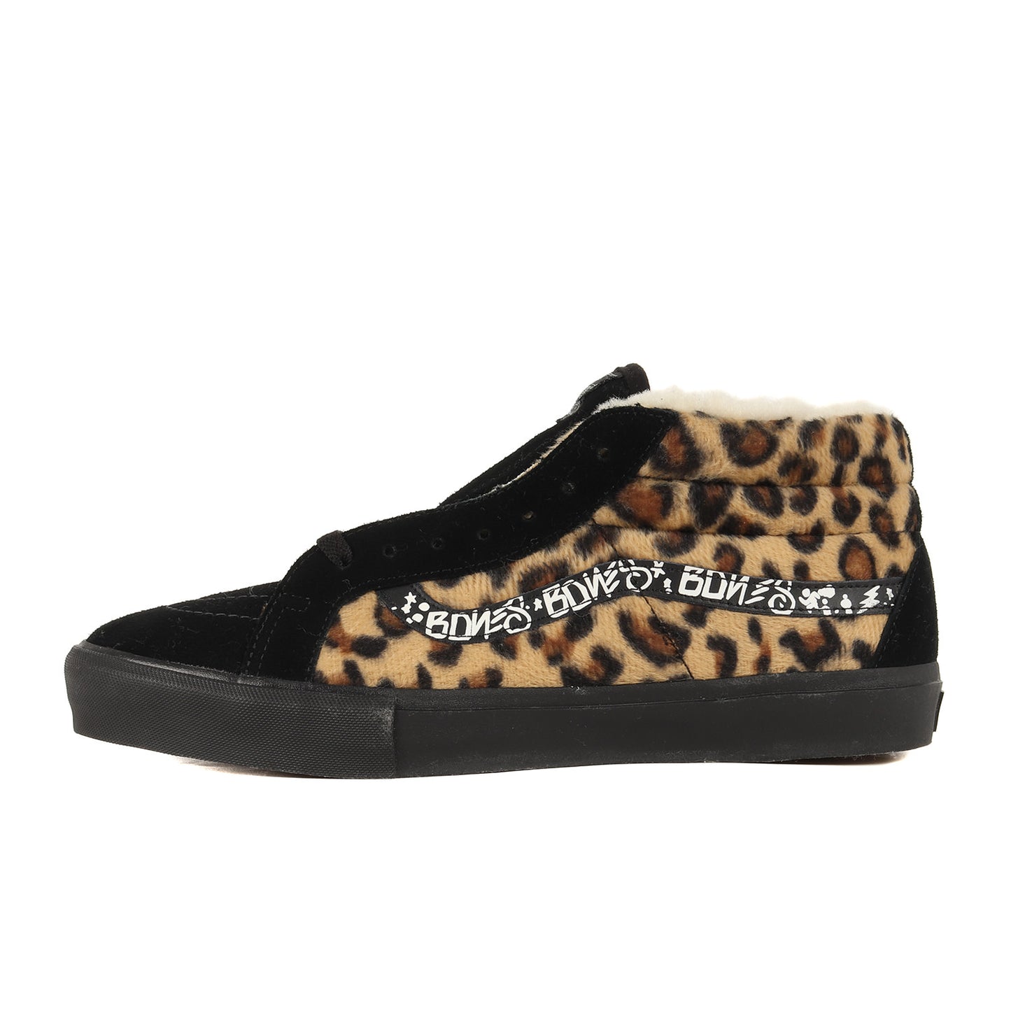 ×VANS SYNDICATE SK8-MID S SHERPA LEOPARD