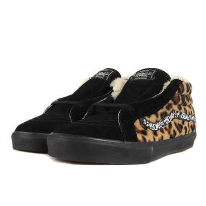 ×VANS SYNDICATE SK8-MID S SHERPA LEOPARD