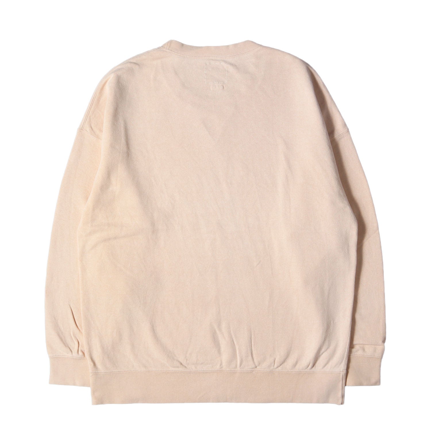 visvim (ビズビム) 20SS ナンバリングロゴ オーバーサイズ 前V スウェット(JUMBO SWEAT L/S NUMBERING) -  ブランド古着の通販・買取 | BEEGLE by Boo-Bee