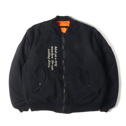 MASSES (マシス) 21AW ×M&M リップストップ MA-1 フライトジャケット  