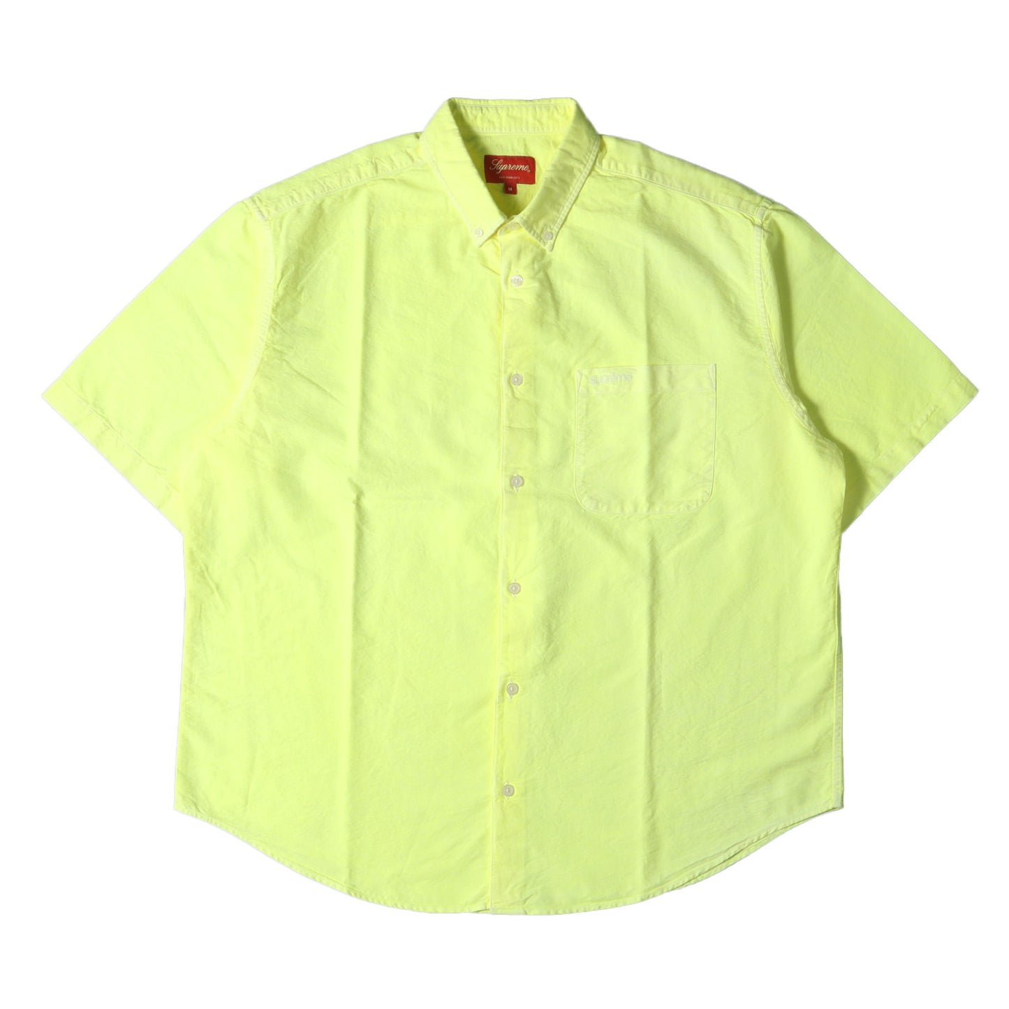 23SS ルーズフィット オックスフォード ボタンダウン 半袖シャツ(Loose Fit S/S Oxford Shirt)