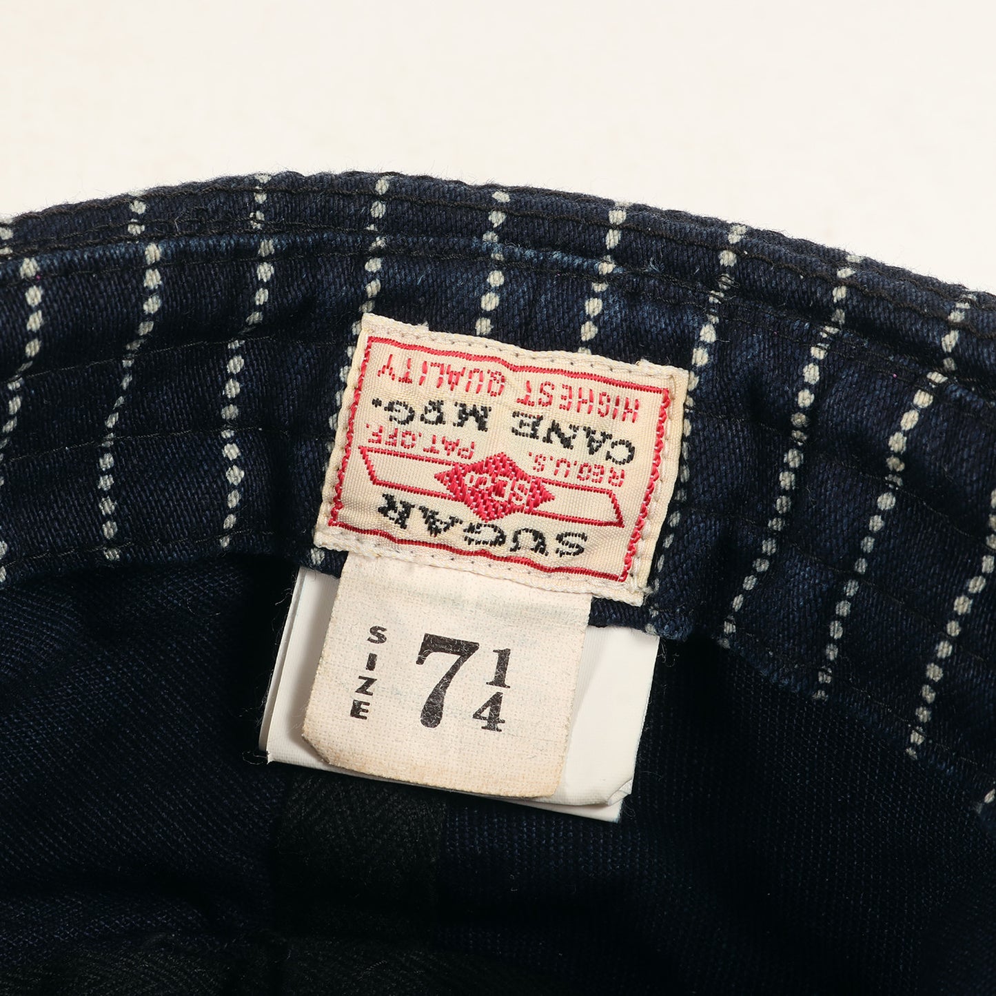 ウォバッシュ ストライプ ポークパイハット(WABASH STRIPE PORKPIE HAT)