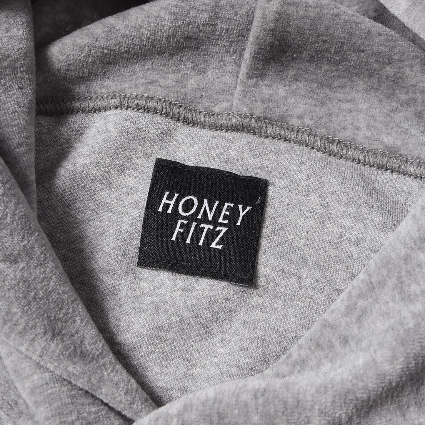 ブランドロゴ刺繍 ベロア パーカー(VELOUR HOODIE)