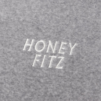 ブランドロゴ刺繍 ベロア パーカー(VELOUR HOODIE)