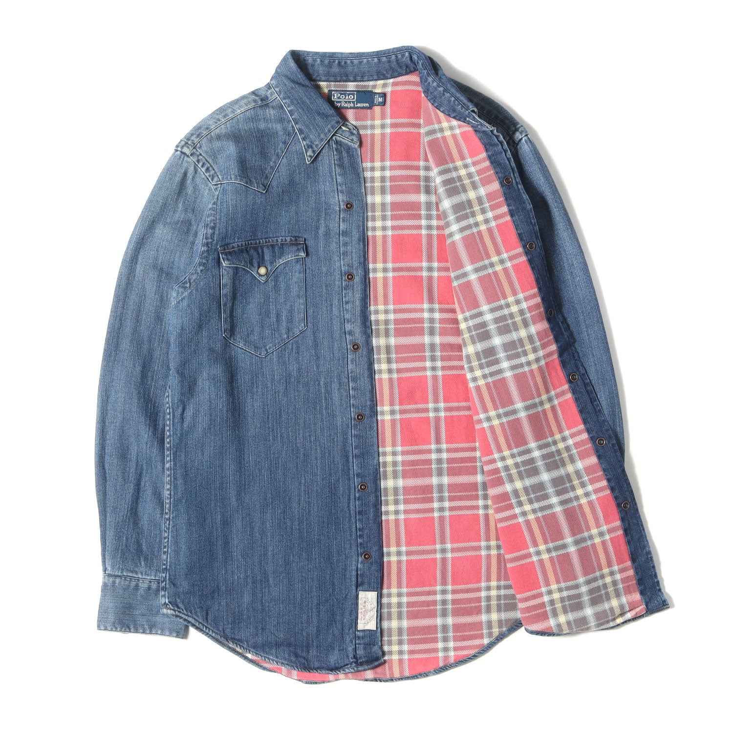 RRL ウエスタン デニム シャツ ジャケット M ラルフローレン RRL ウエスタン デニム シャツ ジャケット M ラルフローレン POLO