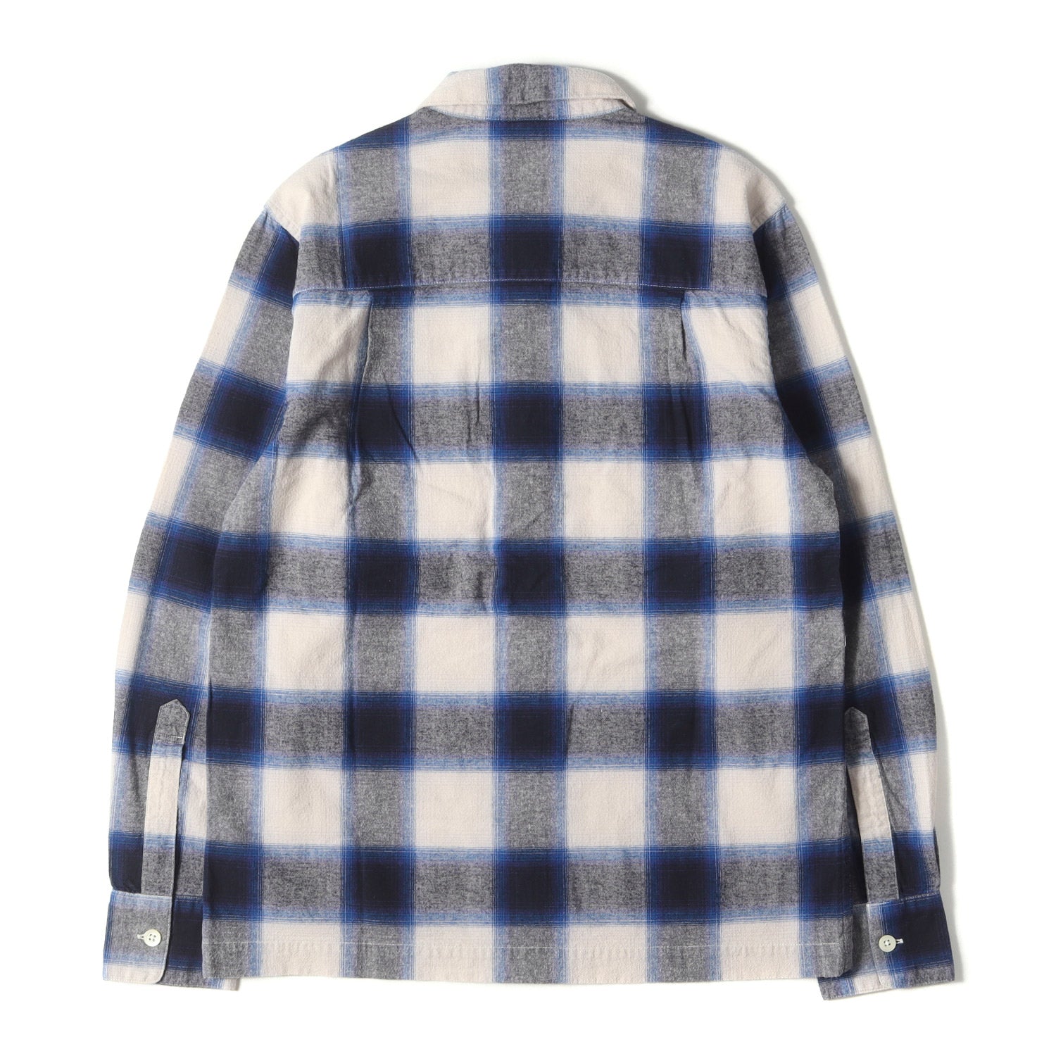 WTAPS/VATOS/オンブレシャツ/美品/ダブルタップス WTAPS (ダブルタップス) オンブレチェック フランネルシャツ(VATOS L/S
