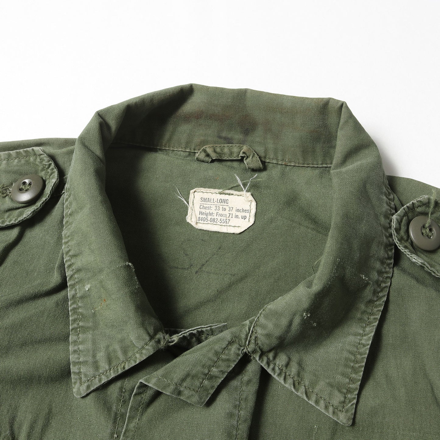60s 米軍実物 1st ジャングル ファティーグ ジャケット(ナム戦モデル)