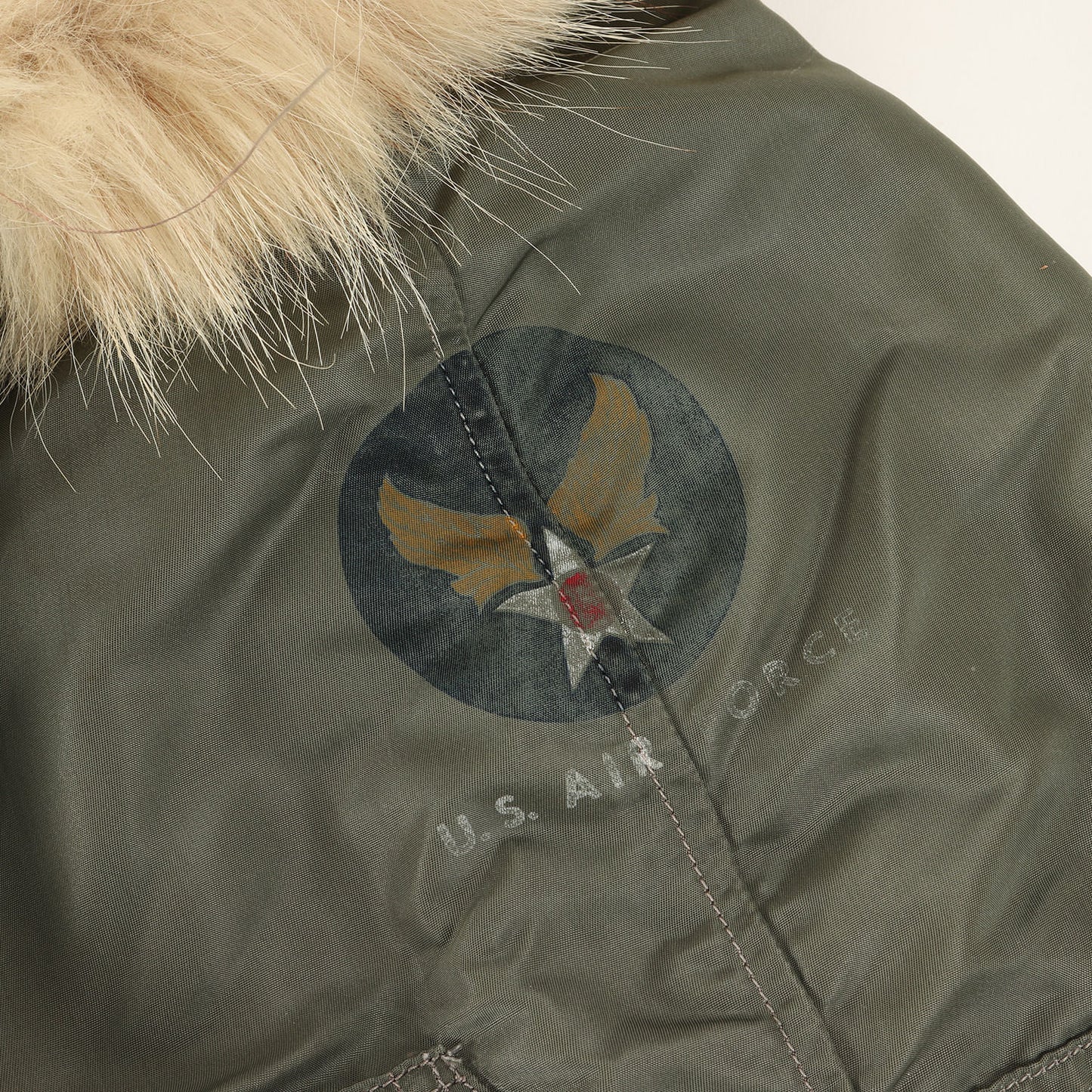 50～60s 米軍実物 コヨーテファー N-3B フライトジャケット