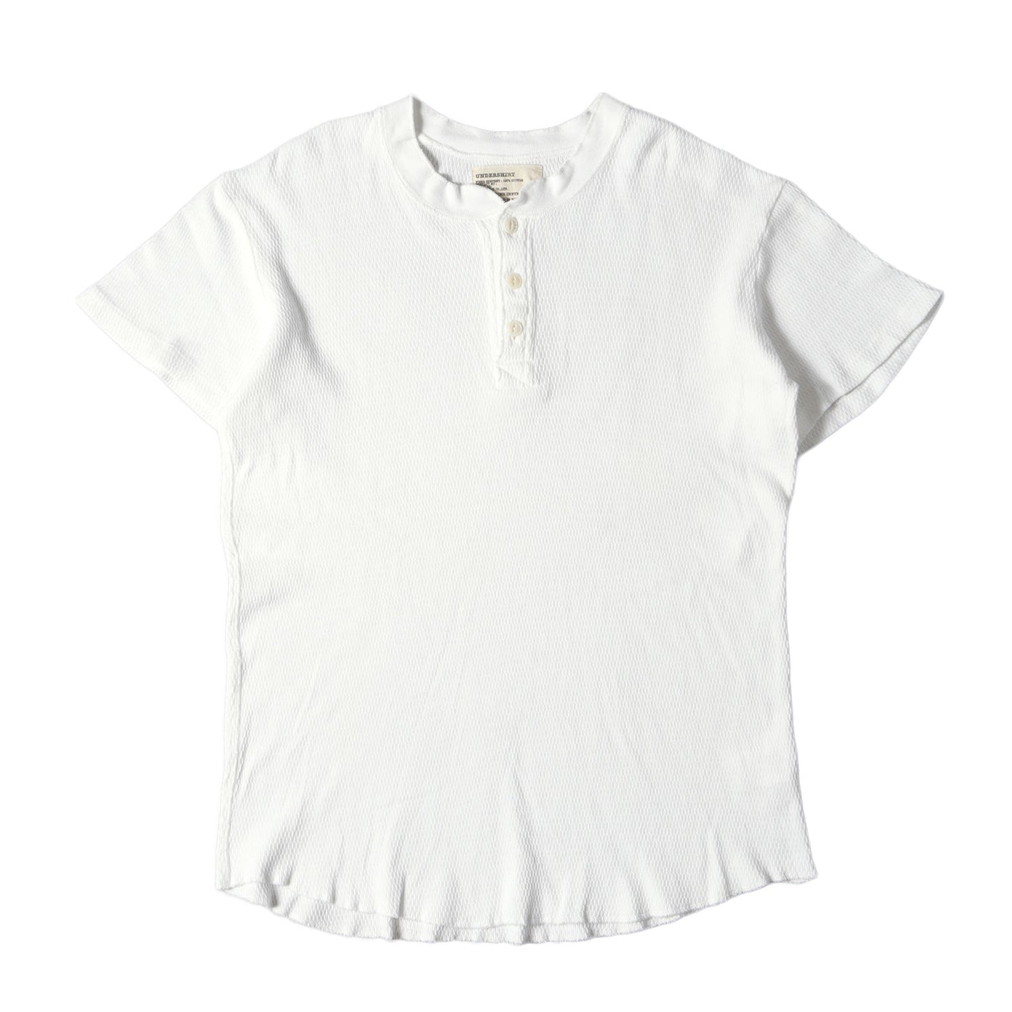 20AW ミリタリー ヘンリーネック サーマル Tシャツ(THERMAL S-SL HENLEY-NECK TEE)