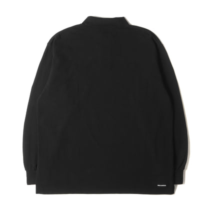 24SS オーバーサイズ ロングスリーブ 鹿の子 ポロシャツ(L/S POCKET BAGGY POLO)