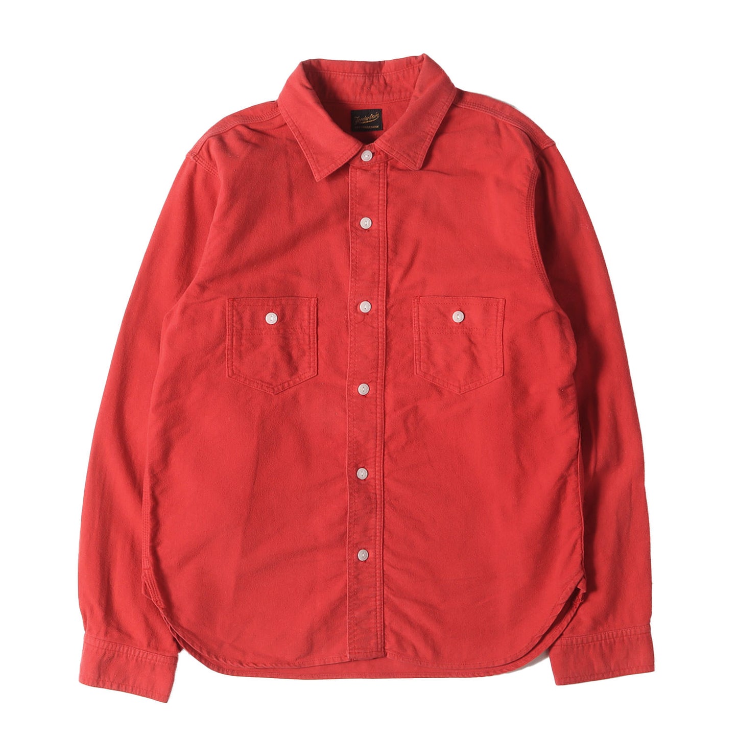 チンスト付き シャモアクロス シャツ