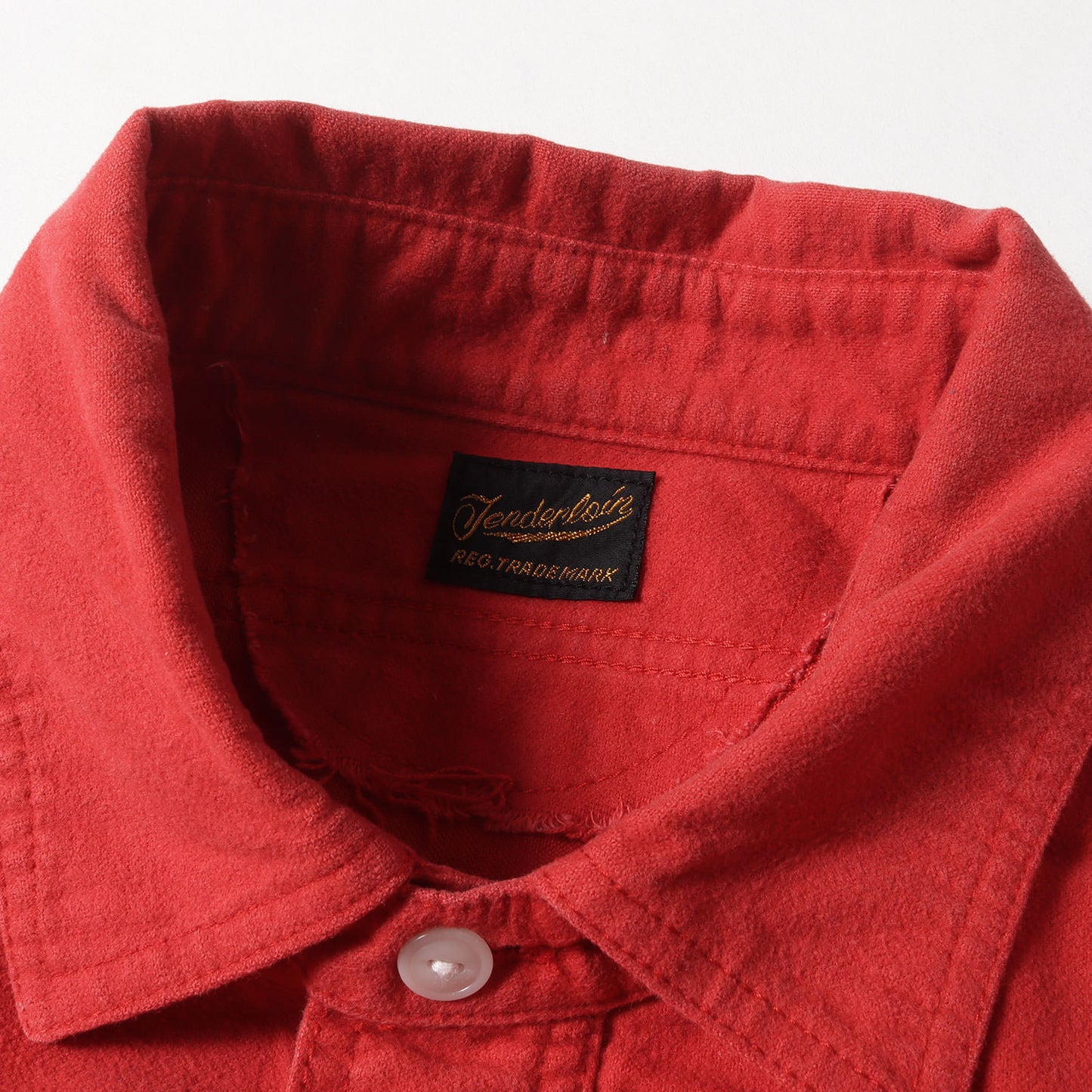 チンスト付き シャモアクロス シャツ