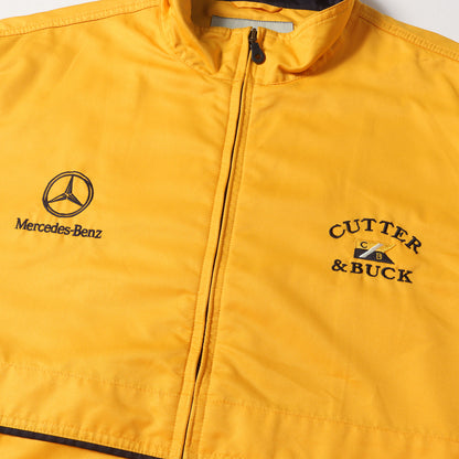 00s CUTTER&BUCK Mercedes-Benzモデル ベンチレーション フルジップ ジャケット