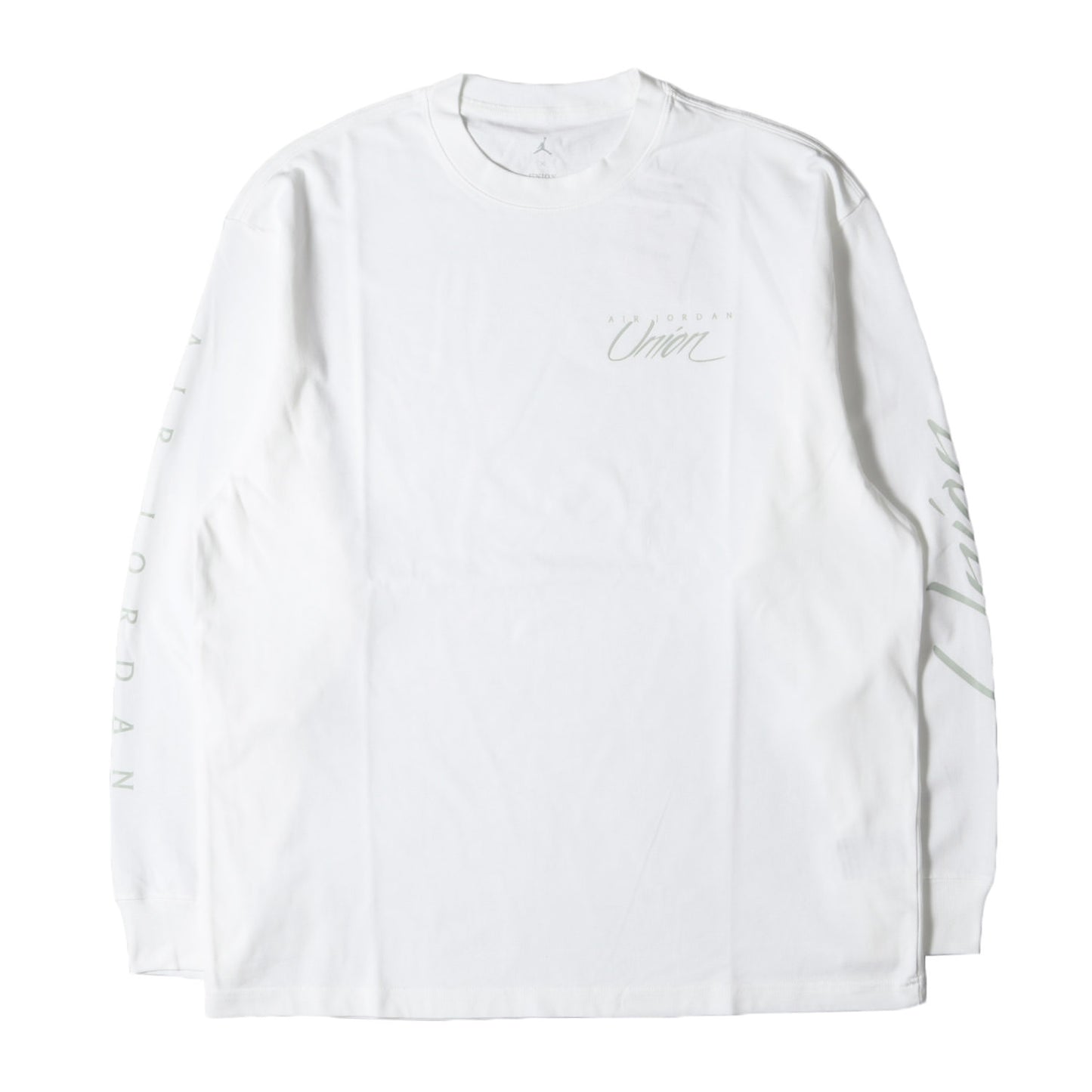 23SS ×UNION スリーブロゴ ロングスリーブ ヘビー Tシャツ(MJ L/S Tee)