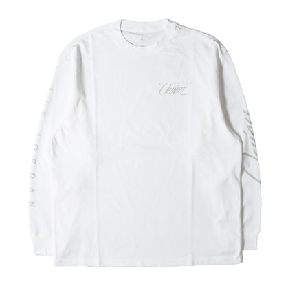 23SS ×UNION スリーブロゴ ロングスリーブ ヘビー Tシャツ(MJ L/S Tee)