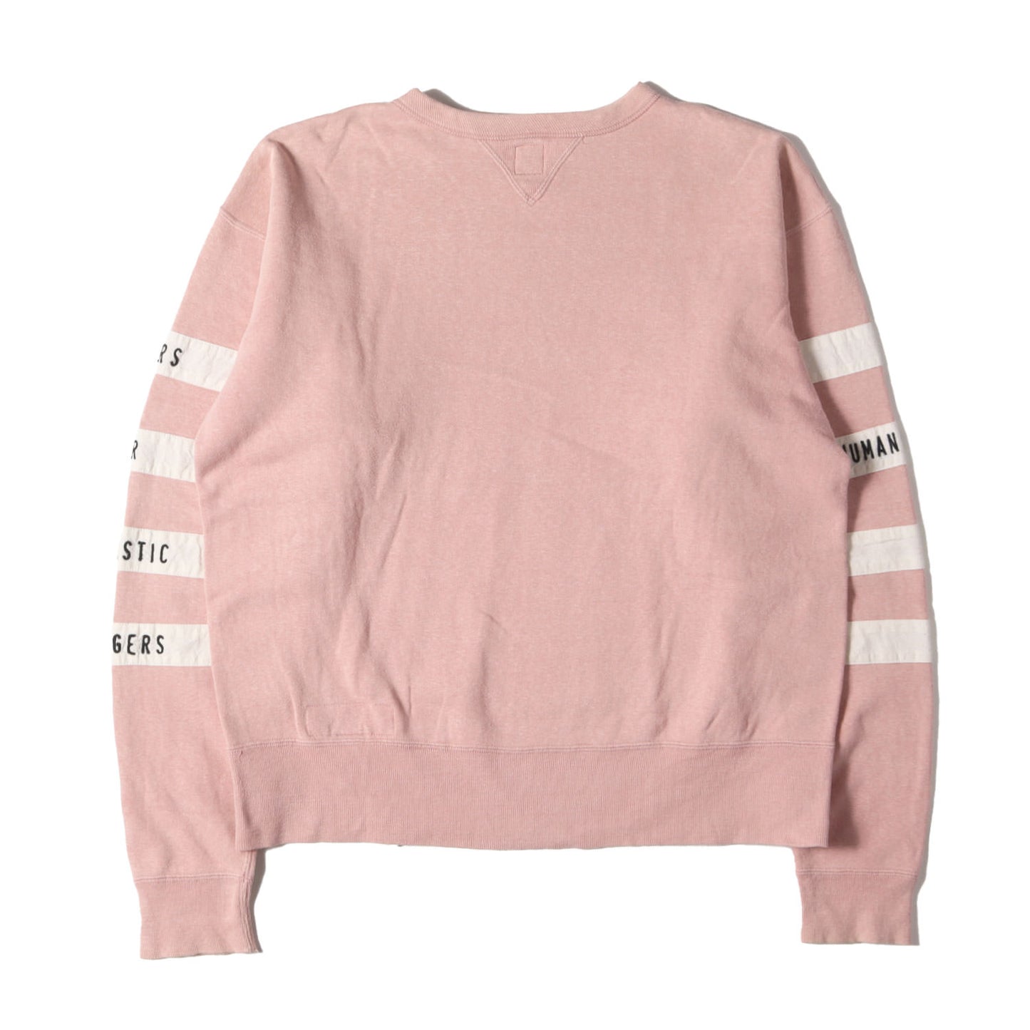 テープ デザイン 両V クルーネック スウェット(Sweatshirt)