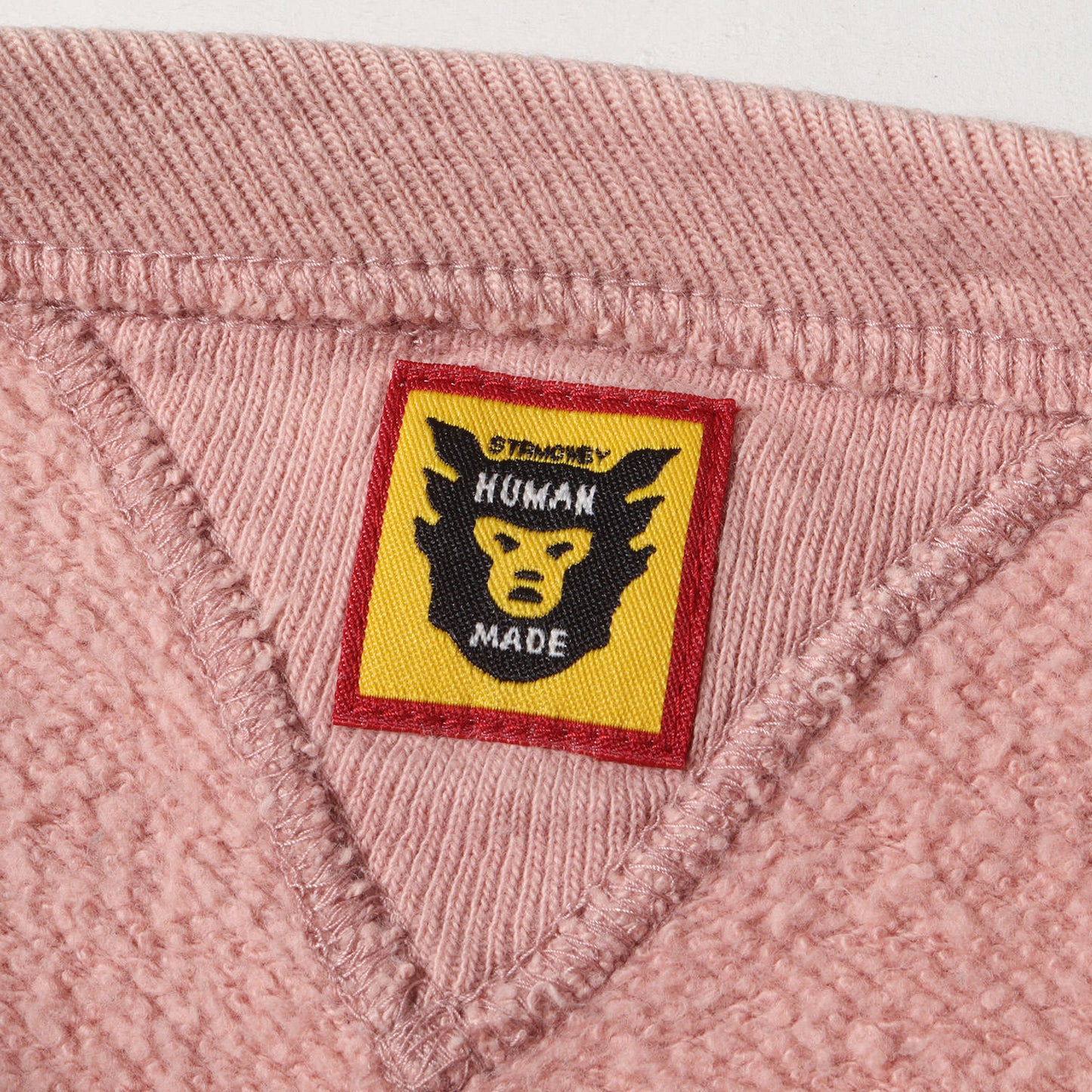 テープ デザイン 両V クルーネック スウェット(Sweatshirt)