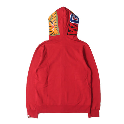 シャーク スウェット フルジップ パーカー