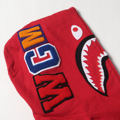 シャーク スウェット フルジップ パーカー