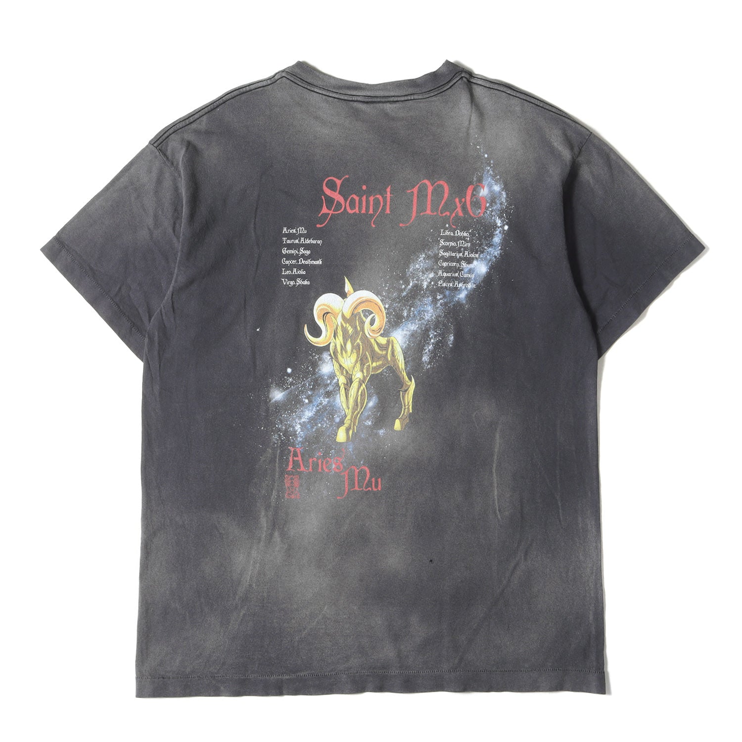 SAINT MICHAEL (セントマイケル) 24SS ×聖闘士星矢 ヴィンテージ加工 