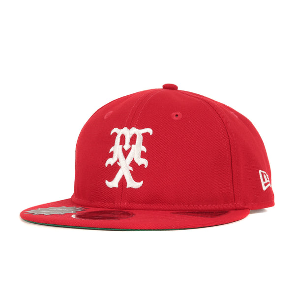 SAINT MICHAEL (セントマイケル) 24SS ×NEW ERA MXロゴ スナップバック