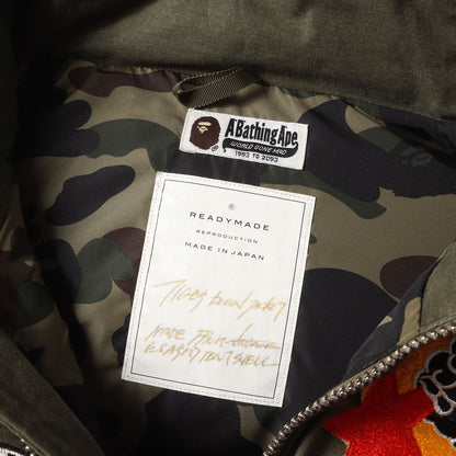 ×A BATHING APE 25周年記念 USヴィンテージ テントクロス タイガー ダウンジャケット(TIGER DOWN JACKET)