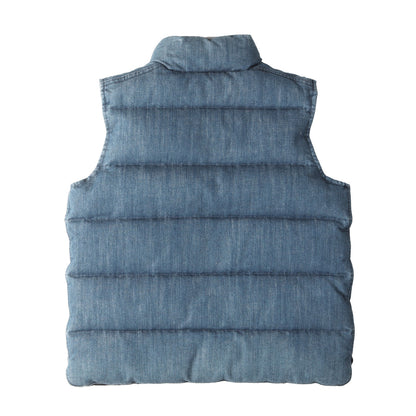 デニム ダウンベスト