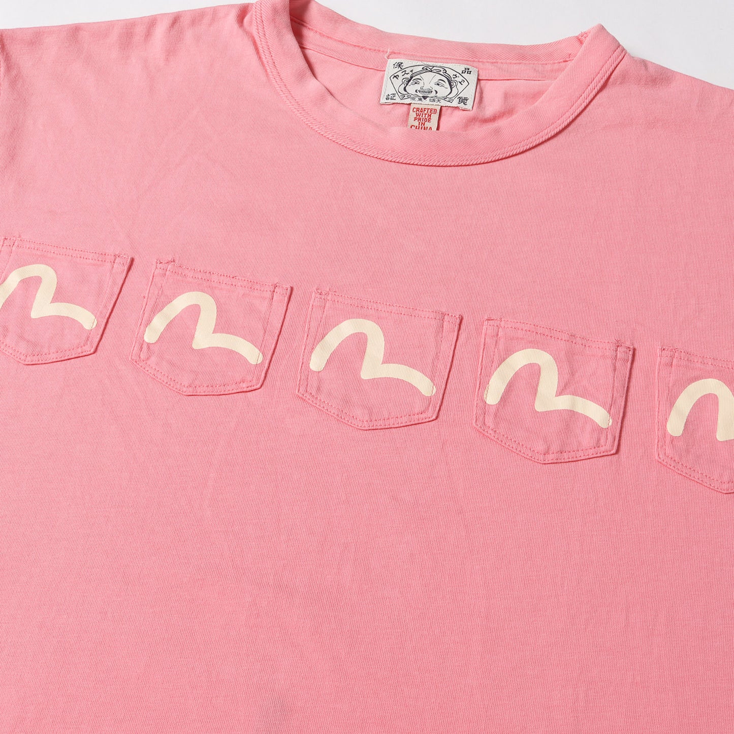 カモメポケット付き Tシャツ