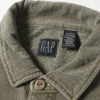 90s OLD GAP スウェット ラガーシャツ