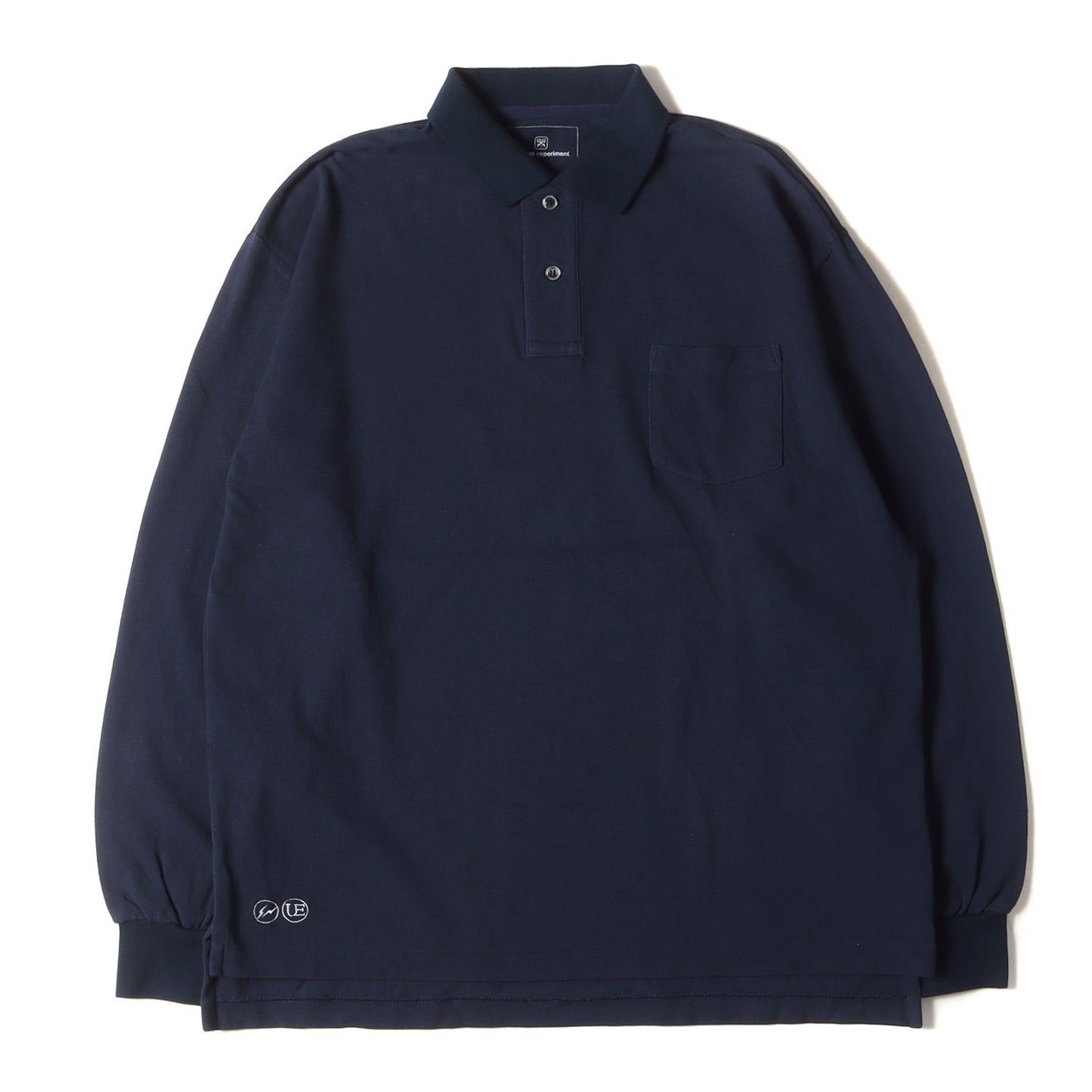 24SS ロングスリーブ バギー 鹿の子 ポロシャツ(L/S POCKET BAGGY POLO)