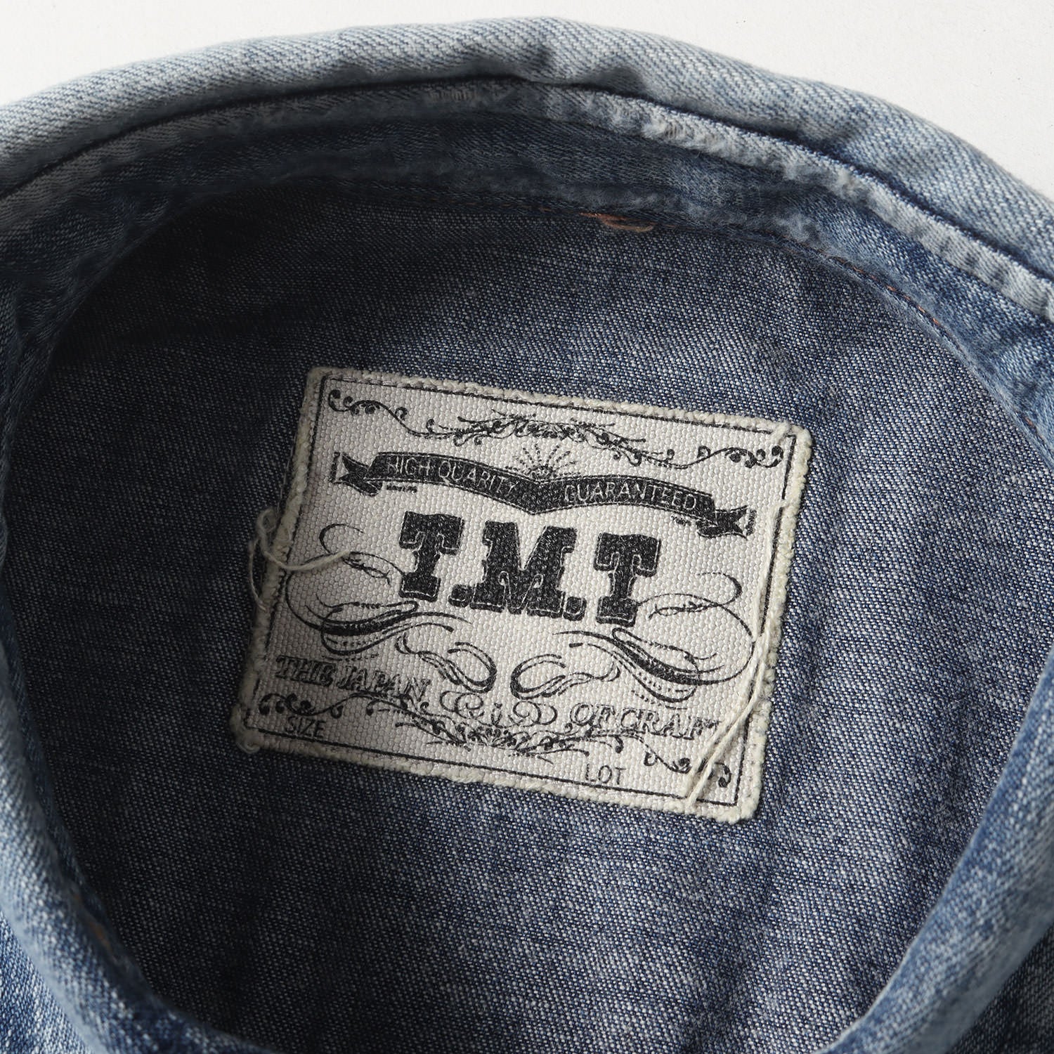 TMT (ティーエムティー) 21AW ヴィンテージ加工 イーグル刺繍 デニム ロデオシャツ(7.25oz DENIM RODEO SHIRTS) -  ブランド古着の通販・買取 | BEEGLE by Boo-Bee