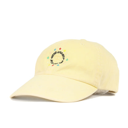 21AW ×HUF サークルロゴ 6パネルキャップ