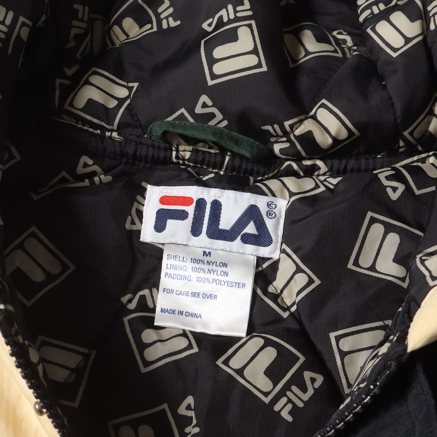 FILA (フィラ) 90s 裏地総柄 キルティング ナイロン プルオーバー ジャケット - ブランド古着の通販・買取 | BEEGLE by  Boo-Bee