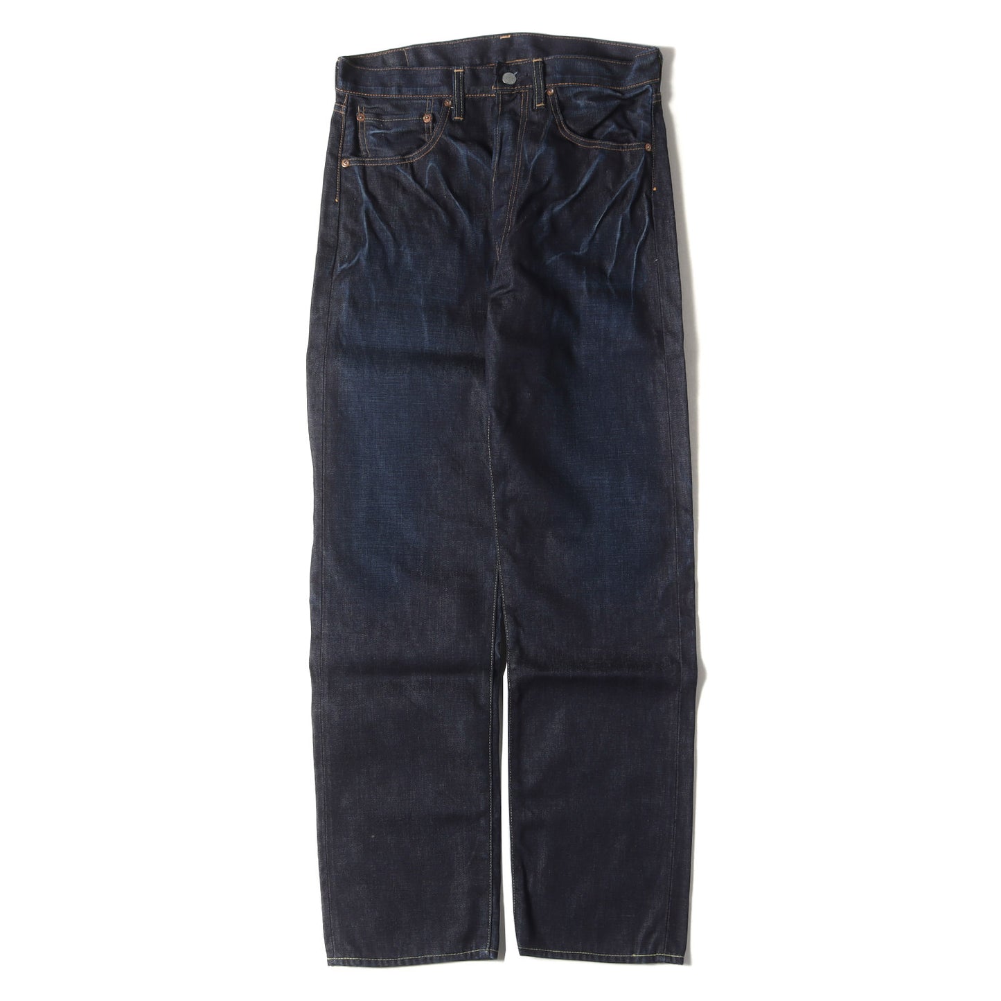 00s 1955年復刻 ヴィンテージ加工 501XX デニムパンツ(55501 / 日本製 / デッドストック)